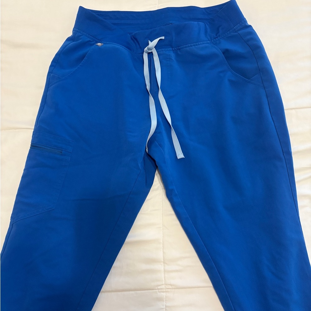 Figs Royal Blue Technical Collection Scrub pants